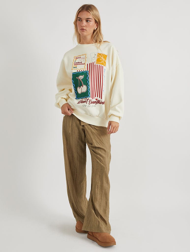 Dont Overthink Sweatshirt Hoodies & Sweatshirts Skinnydip London