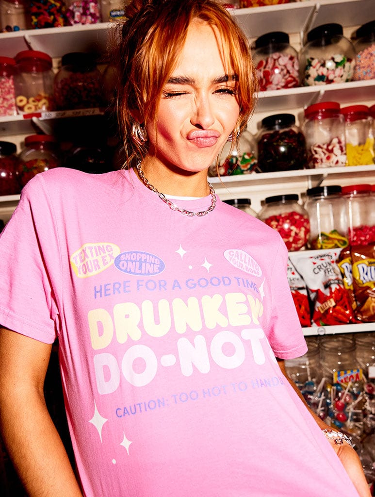 Drunken Do-Nots T-Shirt Tops & T-Shirts Skinnydip London