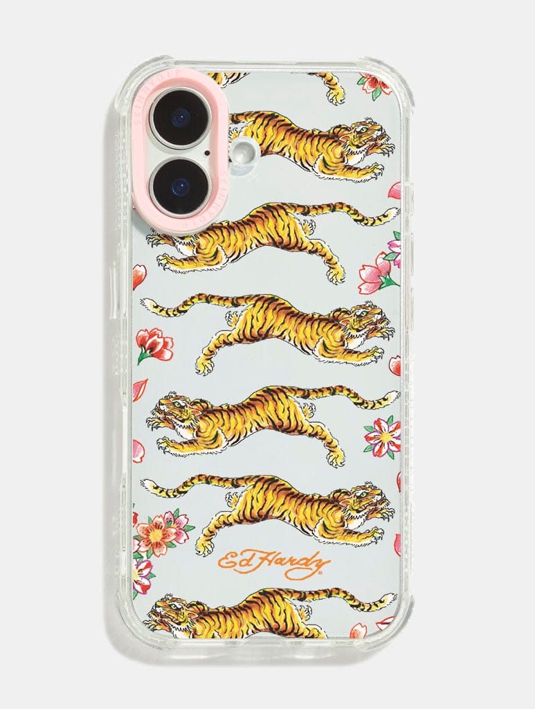 Ed Hardy x Skinnydip Repeat Tiger Shock iPhone Case Phone Cases Skinnydip London