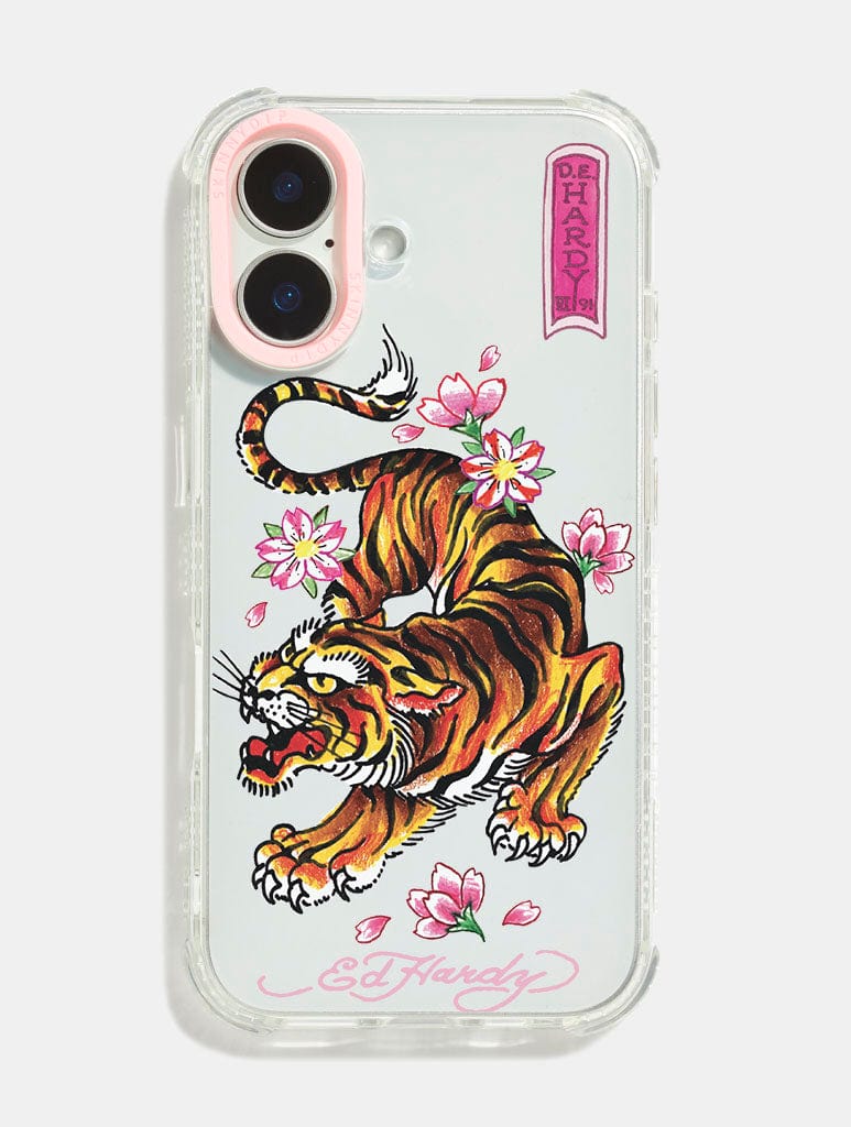 Ed Hardy x Skinnydip | Black Graphic Phone Cases | Skinnydip London