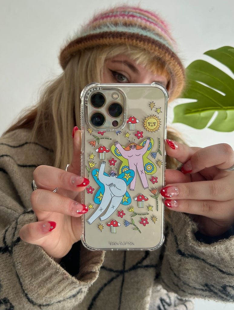 Eden Clifton x Skinnydip Flower Fairies Shock iPhone Case Phone Cases Skinnydip London