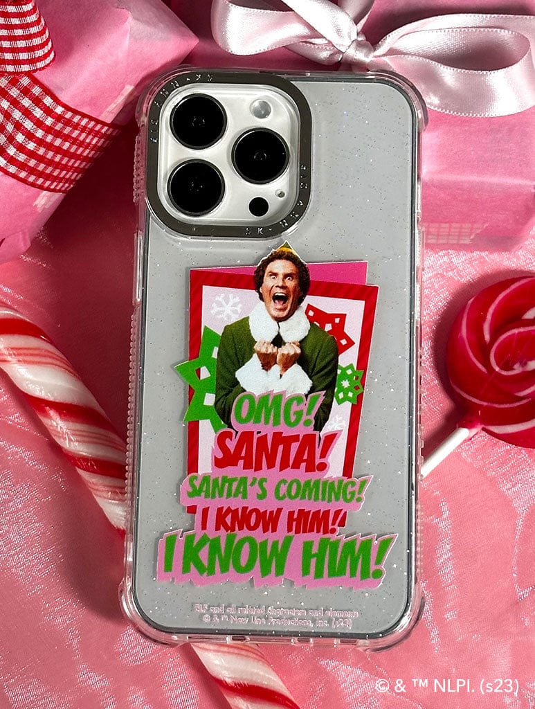Elf x Skinnydip Santa, I Know Him! Shock iPhone Case Phone Cases Skinnydip London