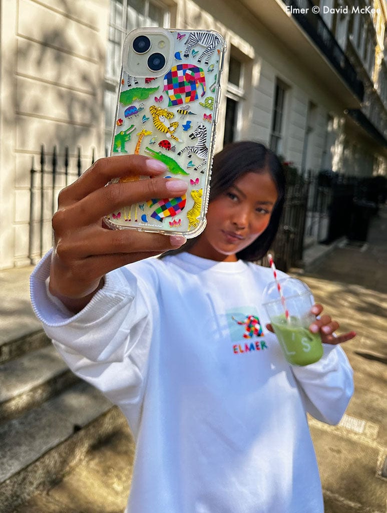 Elmer Multi Character Shock iPhone Case Phone Cases Skinnydip London