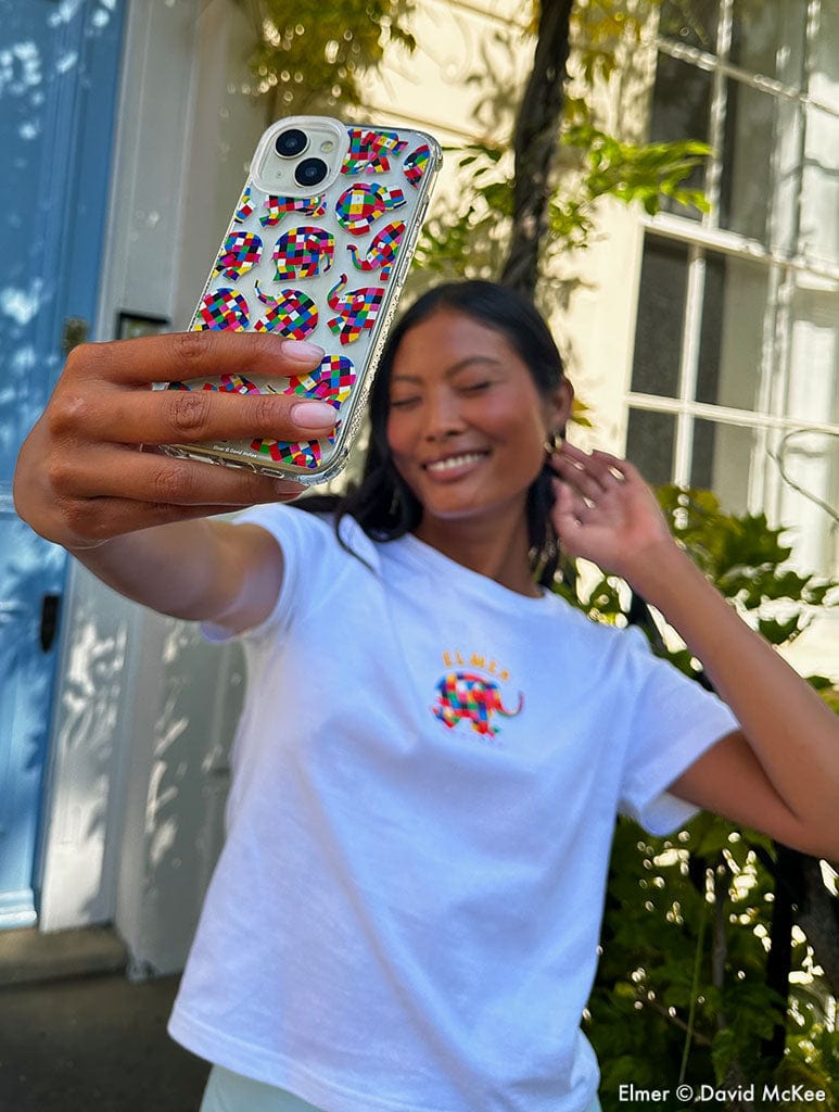 Elmer Repeat Shock iPhone Case Phone Cases Skinnydip London