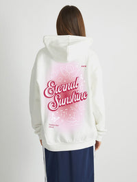Eternal Sunshine Aura Hoodie In White Hoodies & Sweatshirts Skinnydip London