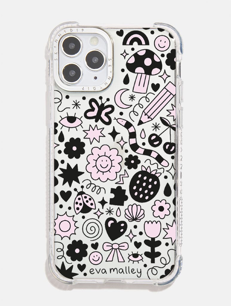 Eva Malley x Skinnydip Doodle Shock iPhone Case Phone Cases Skinnydip London