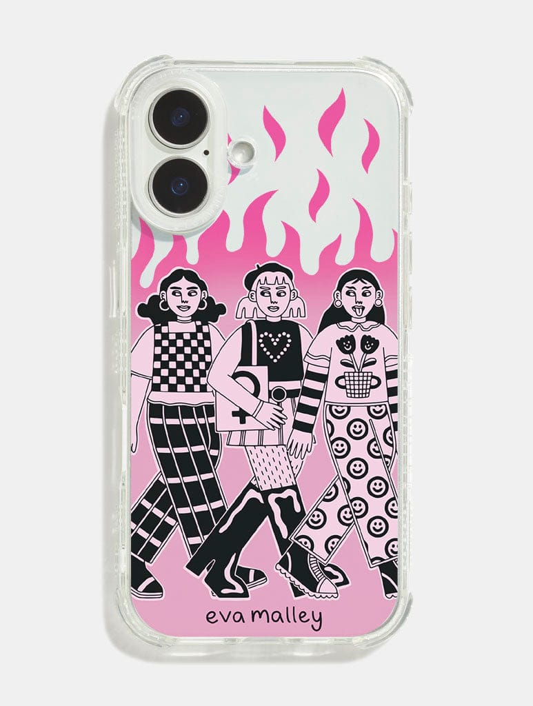 Eva Malley x Skinnydip Girls Girls Girls Shock iPhone Case Phone Cases Skinnydip London