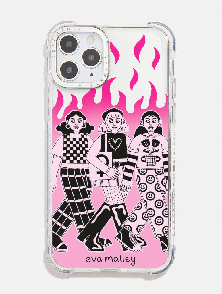 Eva Malley x Skinnydip Girls Girls Girls Shock iPhone Case Phone Cases Skinnydip London