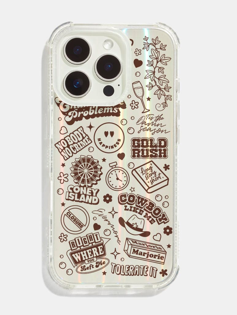 Evermore Shock iPhone Case Phone Cases Skinnydip London
