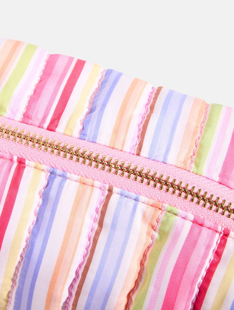 Exotic Flower Quilted Makeup Bag Set Makeup Bags & Wash Bags Skinnydip London