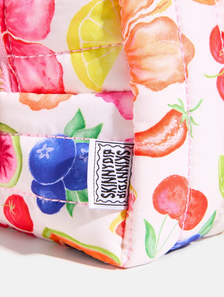 Exotic Flower Quilted Makeup Bag Set Makeup Bags & Wash Bags Skinnydip London