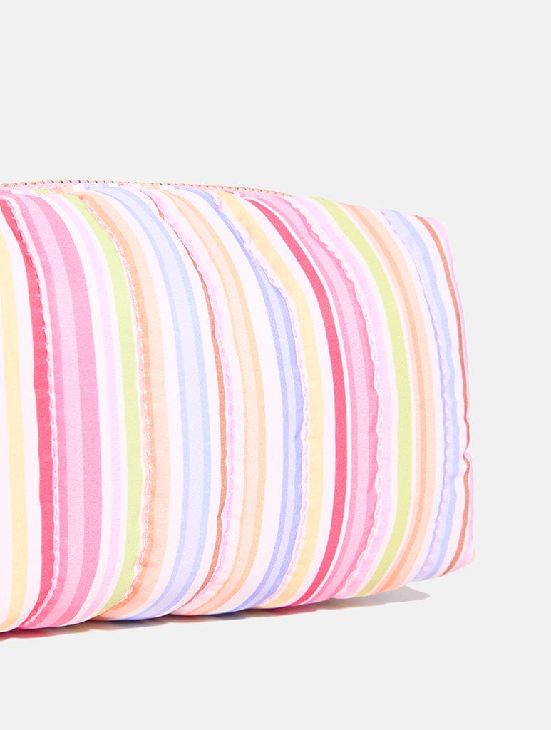 Exotic Flower Quilted Makeup Bag Set Makeup Bags & Wash Bags Skinnydip London