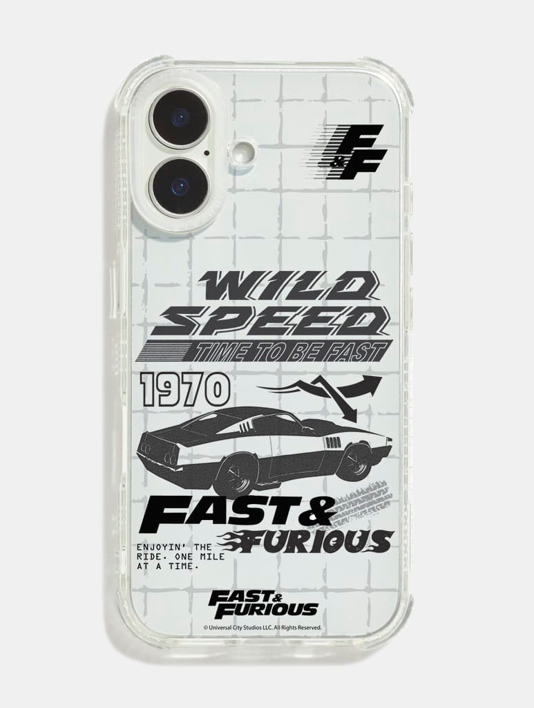 Fast & Furious x Skinnydip Wild Speed Shock iPhone Case Phone Cases Skinnydip London
