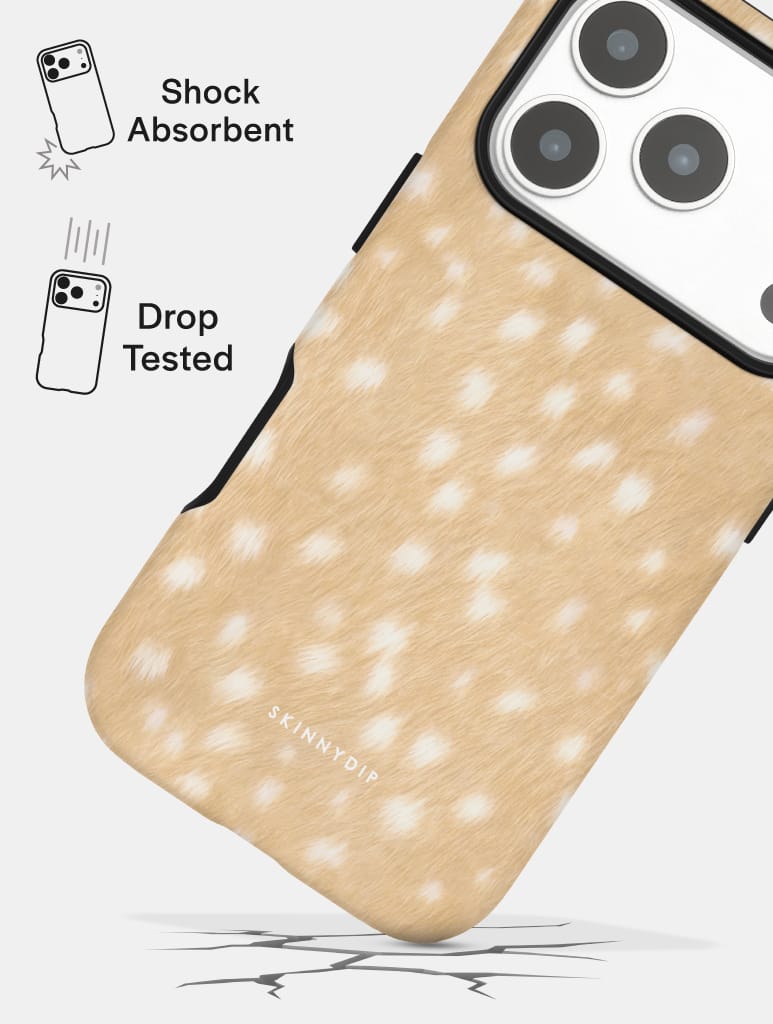 Fawn Butter Print Ultra Protective iPhone Case Phone Cases Skinnydip London