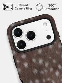 Fawn Dark Print Ultra Protective iPhone Case Phone Cases Skinnydip London