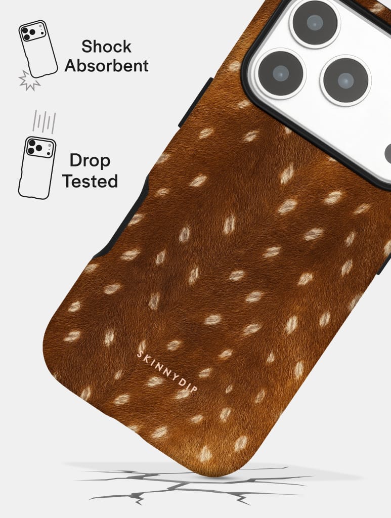 Fawn Print Ultra Protective iPhone Case Phone Cases Skinnydip London