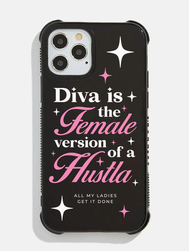 Female Version of a Hustla Shock iPhone Case Phone Cases Skinnydip London