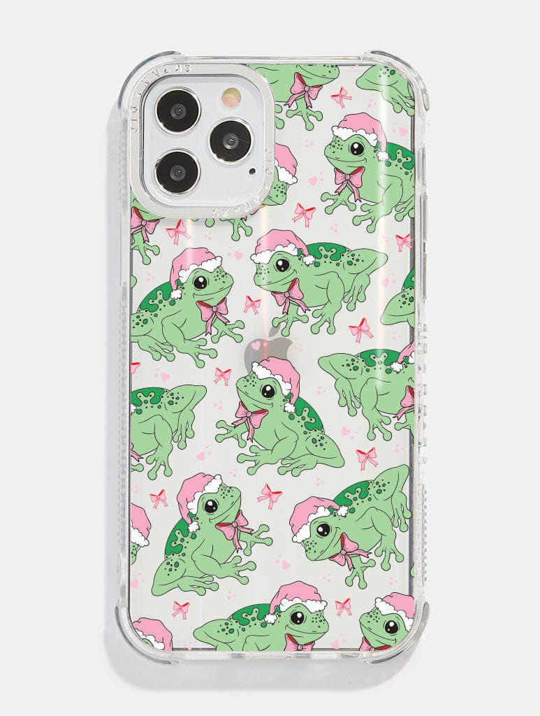 Festive Frog Shock iPhone Case Phone Cases Skinnydip London