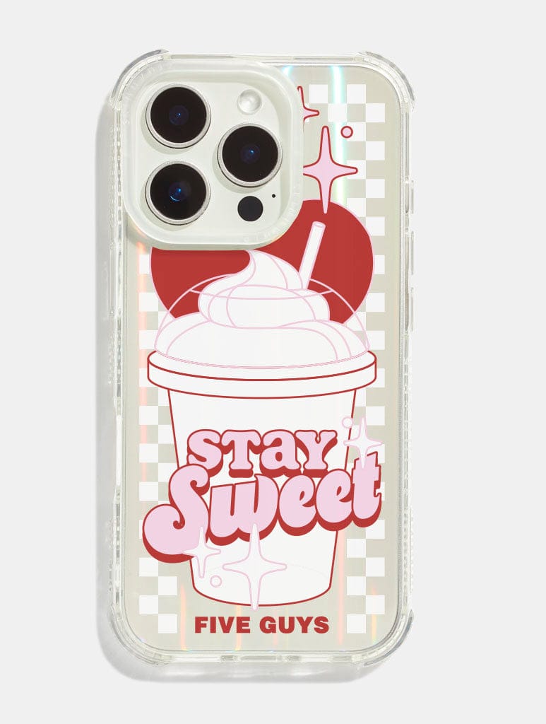Five Guys x Skinnydip Stay Sweet Shock iPhone Case Phone Cases Skinnydip London