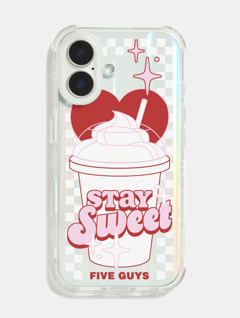 Five Guys x Skinnydip Stay Sweet Shock iPhone Case Phone Cases Skinnydip London