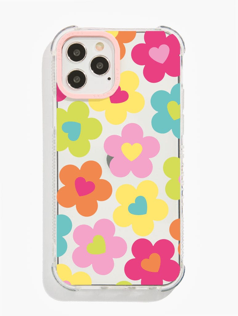 Floral Heart Shock iPhone Case Phone Cases Skinnydip London