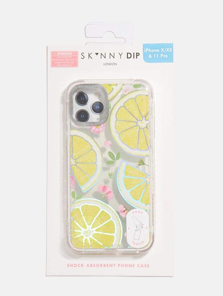 Floral Lemon Shock Case Phone Cases Skinnydip London