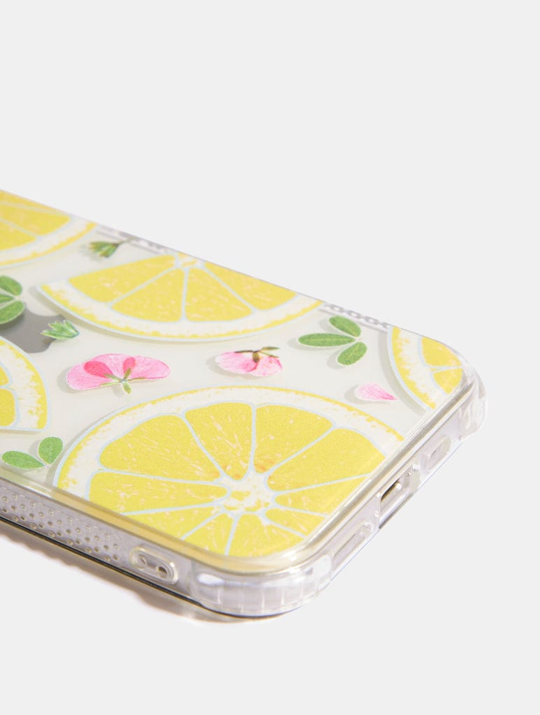 Floral Lemon Shock iPhone Case Phone Cases Skinnydip London