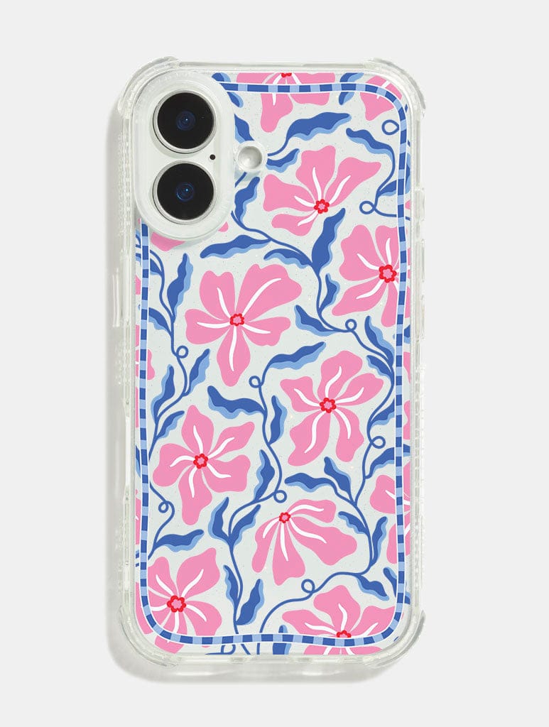 Floral Mosaic Shock iPhone Case Phone Cases Skinnydip London