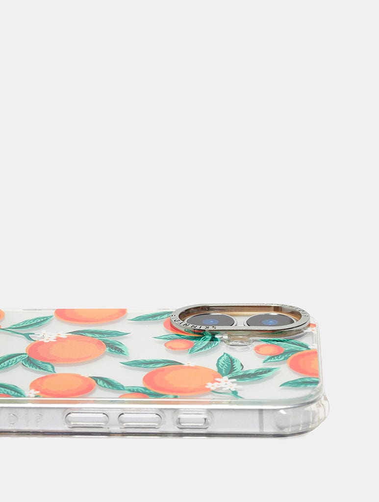 Floral Orange Shock iPhone Case Phone Cases Skinnydip London