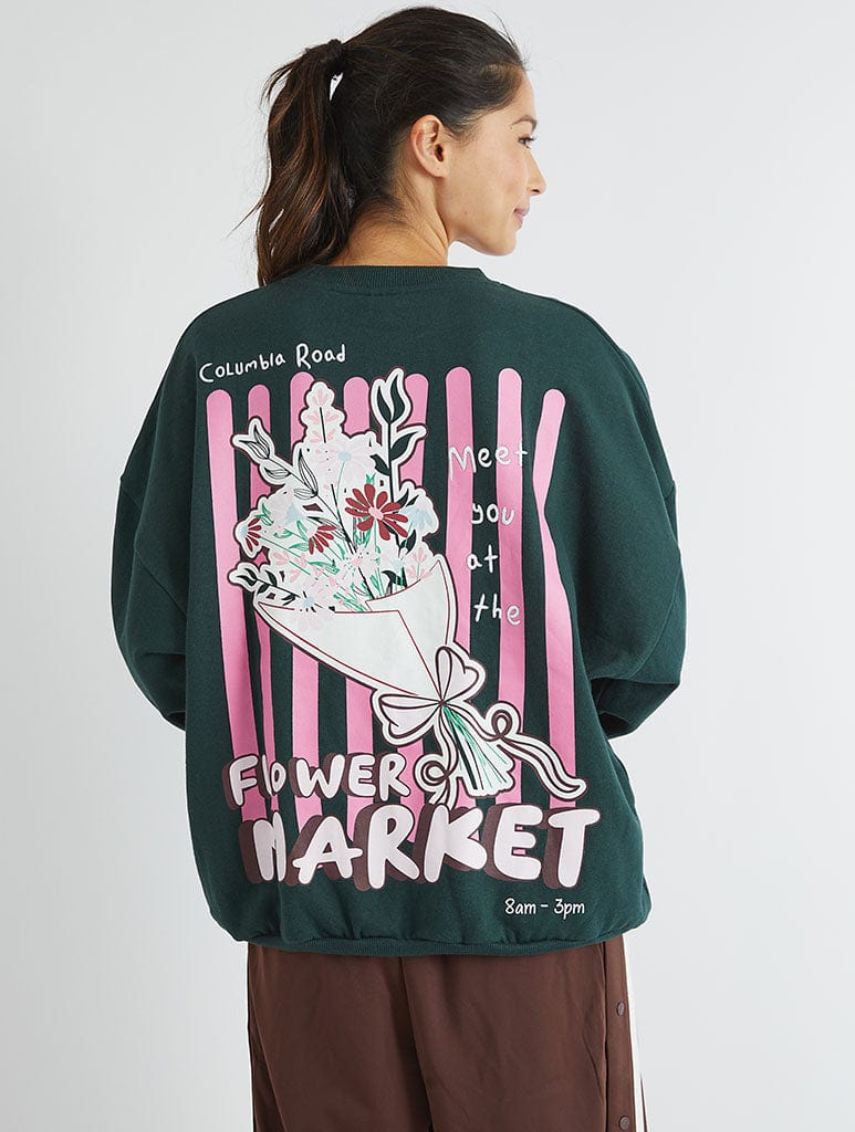 Flower Market Sweatshirt Hoodies & Sweatshirts Skinnydip London