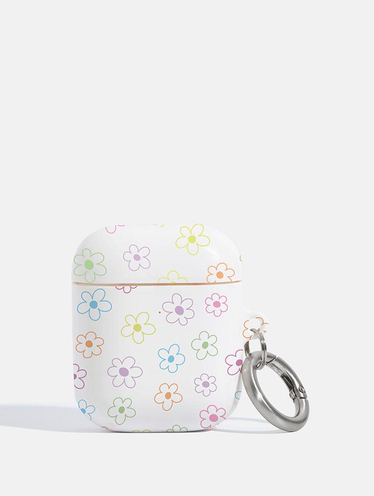 Flower Outline AirPods Case AirPods Cases Skinnydip London