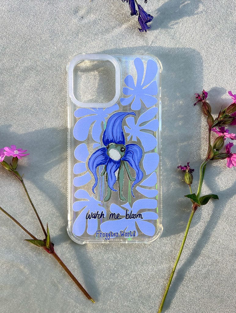 Froggles World x Skinnydip Bloom Frog Shock iPhone Case | Flower Phone ...