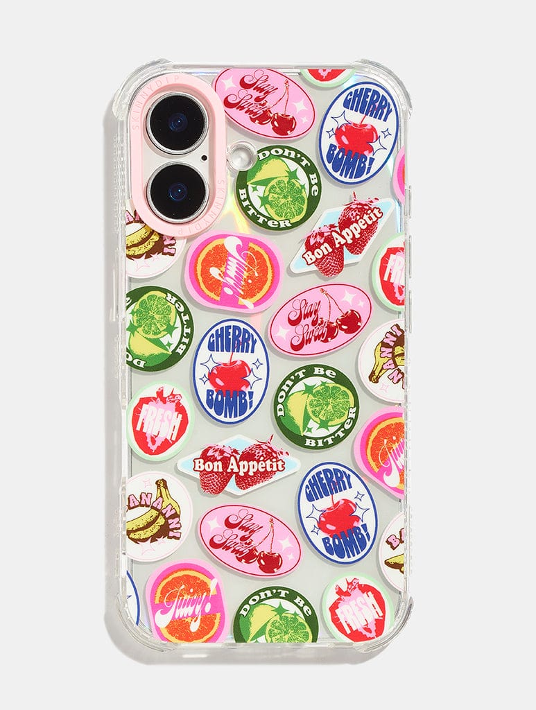 Fruity Graphic Sticker Shock iPhone Case Phone Cases Skinnydip London