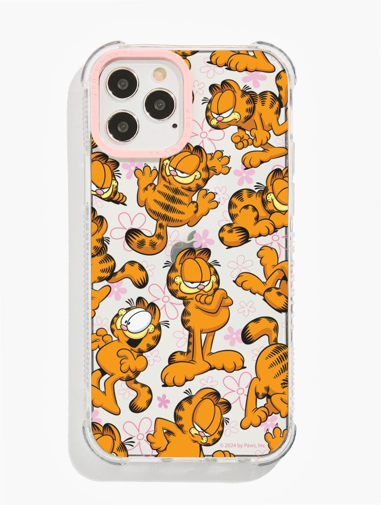 Garfield x Skinnydip Repeat Print Shock iPhone Case Phone Cases Skinnydip London