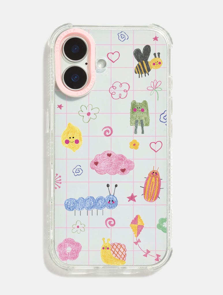 Georgia Dimbleby x Skinnydip Summer Smiles Shock iPhone Case Phone Cases Skinnydip London