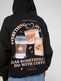 Gilmore Girls x Skinnydip Coffee Hoodie Hoodies & Sweatshirts Skinnydip London