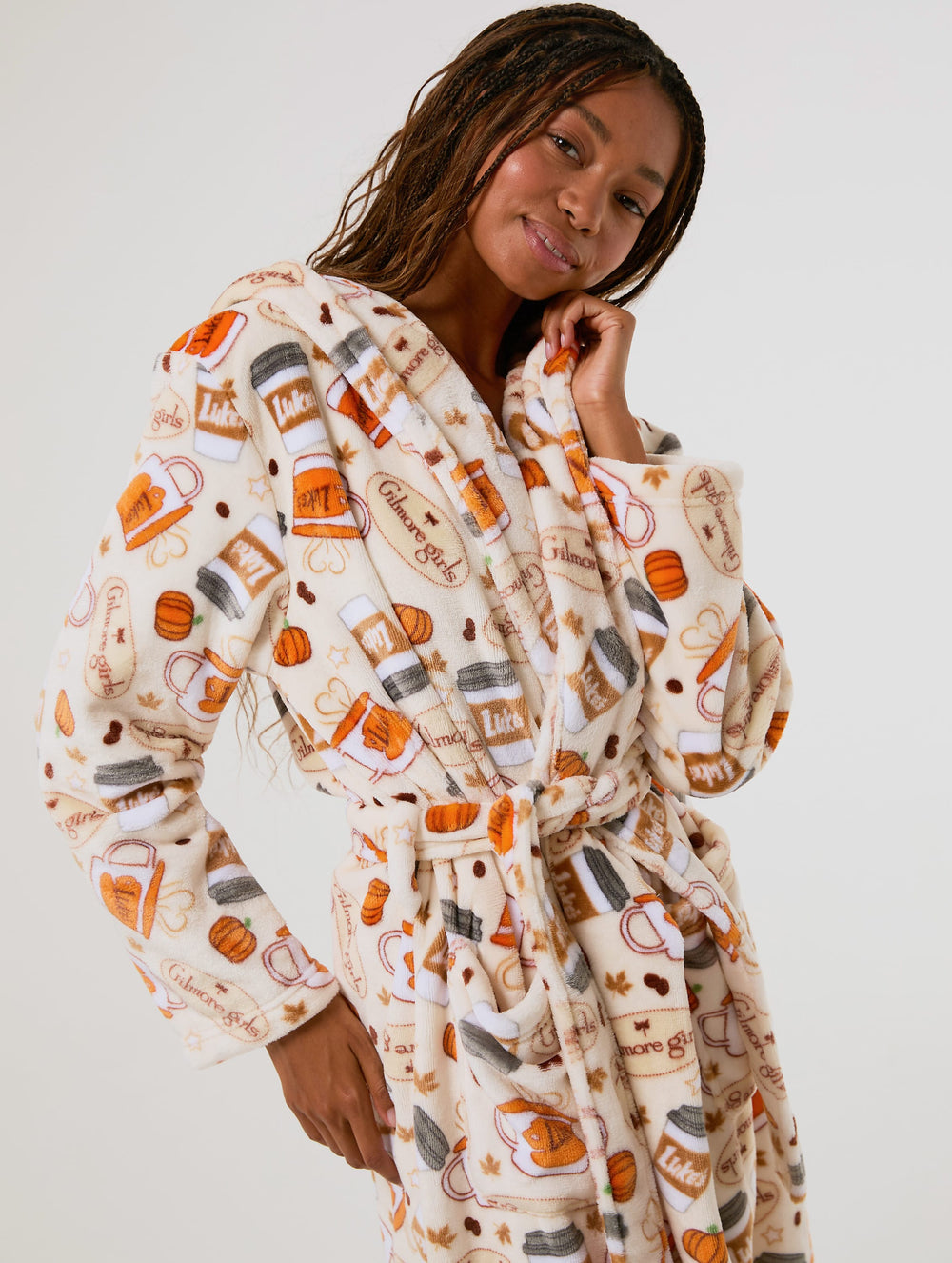 Gilmore Girls x Skinnydip Dressing Gown Lingerie & Nightwear Skinnydip London