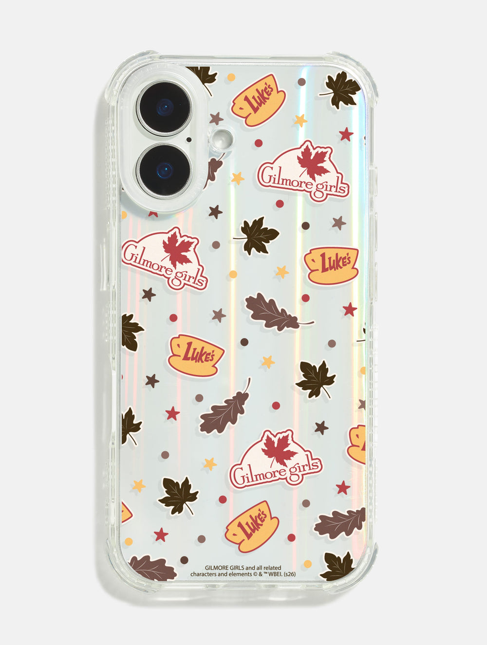 Gilmore Girls x Skinnydip Fall Pattern Shock iPhone Case Phone Cases Skinnydip London