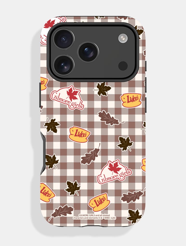 Gilmore Girls x Skinnydip Gingham Ultra Protective iPhone Case Phone Cases Skinnydip London