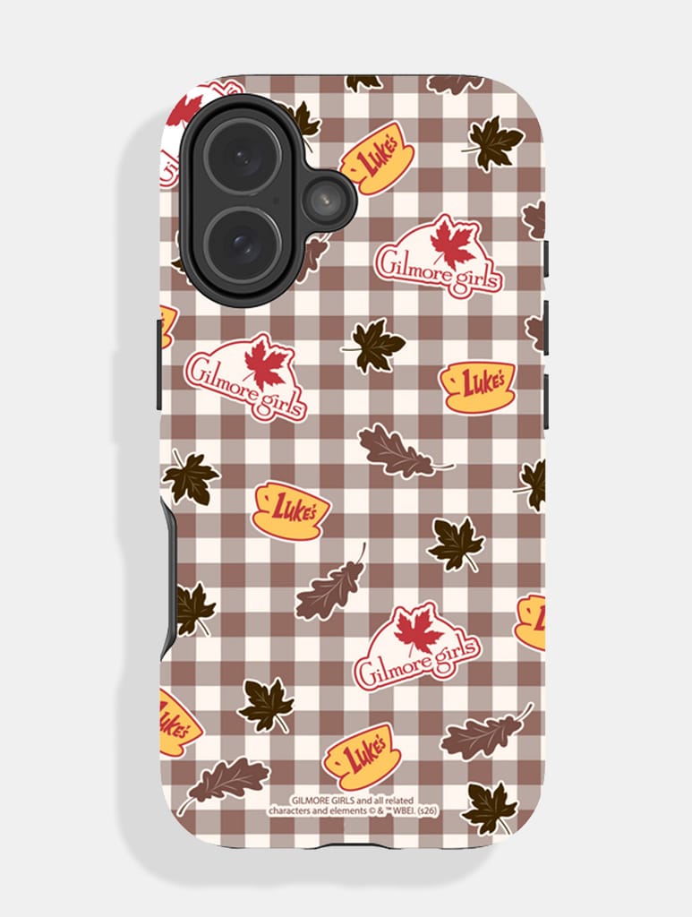 Gilmore Girls x Skinnydip Gingham Ultra Protective iPhone Case Phone Cases Skinnydip London