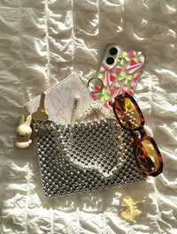 Gingham Bow Shock iPhone Case Phone Cases Skinnydip London