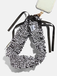 Gingham Ruffle Cross Body Strap Phone Grips Skinnydip London