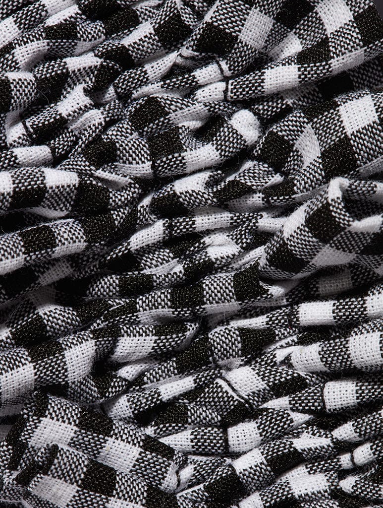 Gingham Ruffle Cross Body Strap Phone Grips Skinnydip London