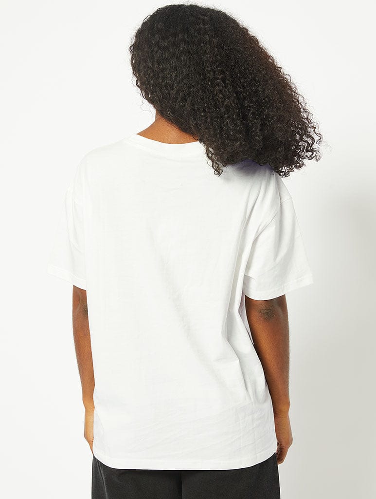 Glazed & Confused T-Shirt in White Tops & T-Shirts Skinnydip London