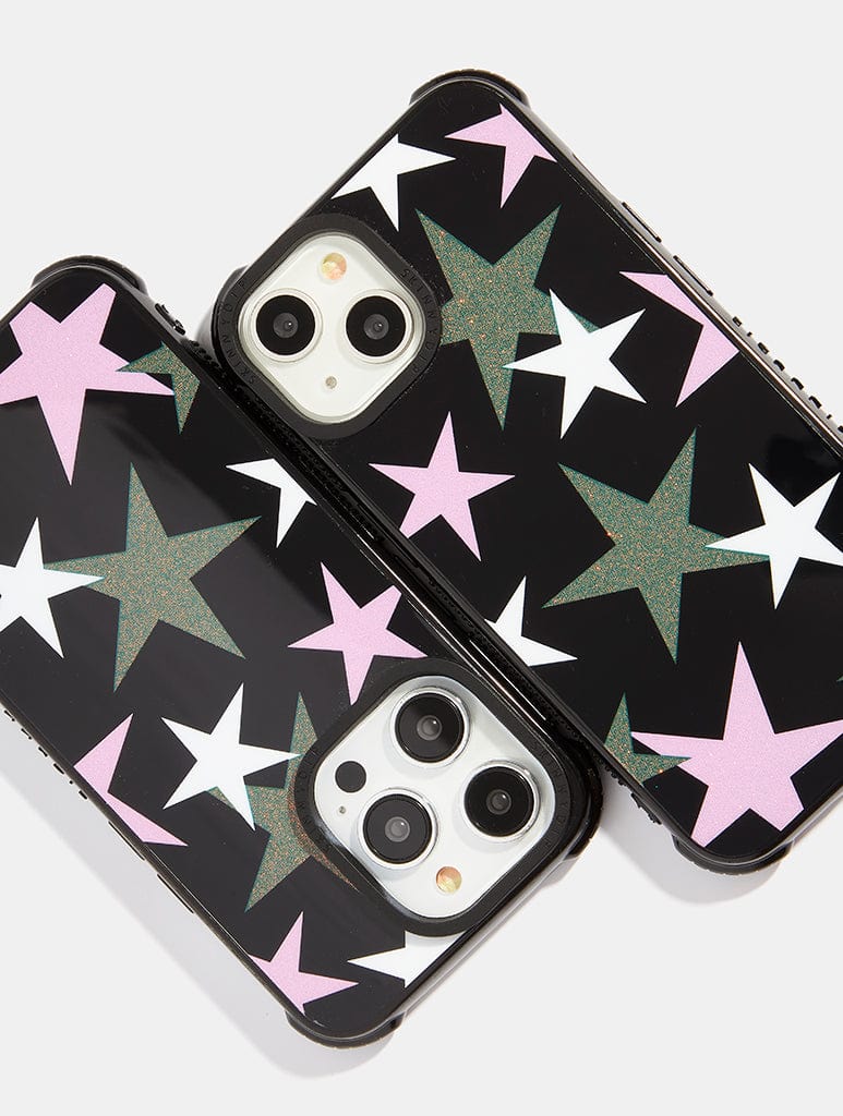 Glitter Star Shock iPhone Case Phone Cases Skinnydip London