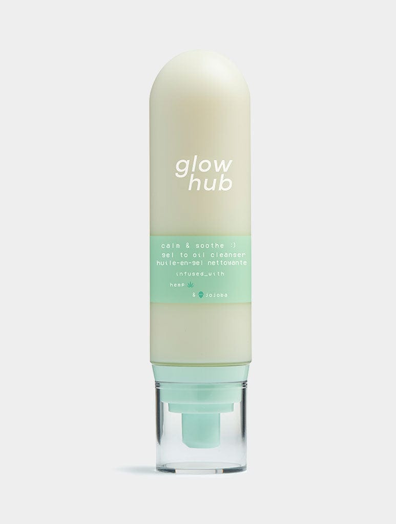 Glow Hub Calm & Soothe Gel To Oil Cleanser Skincare Glow Hub