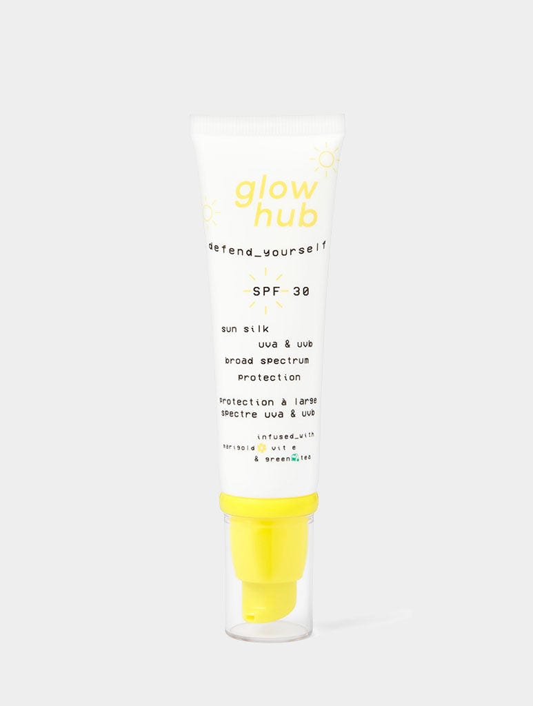 Glow Hub Sun Silk Face Cream SPF 30 Skincare Glow Hub