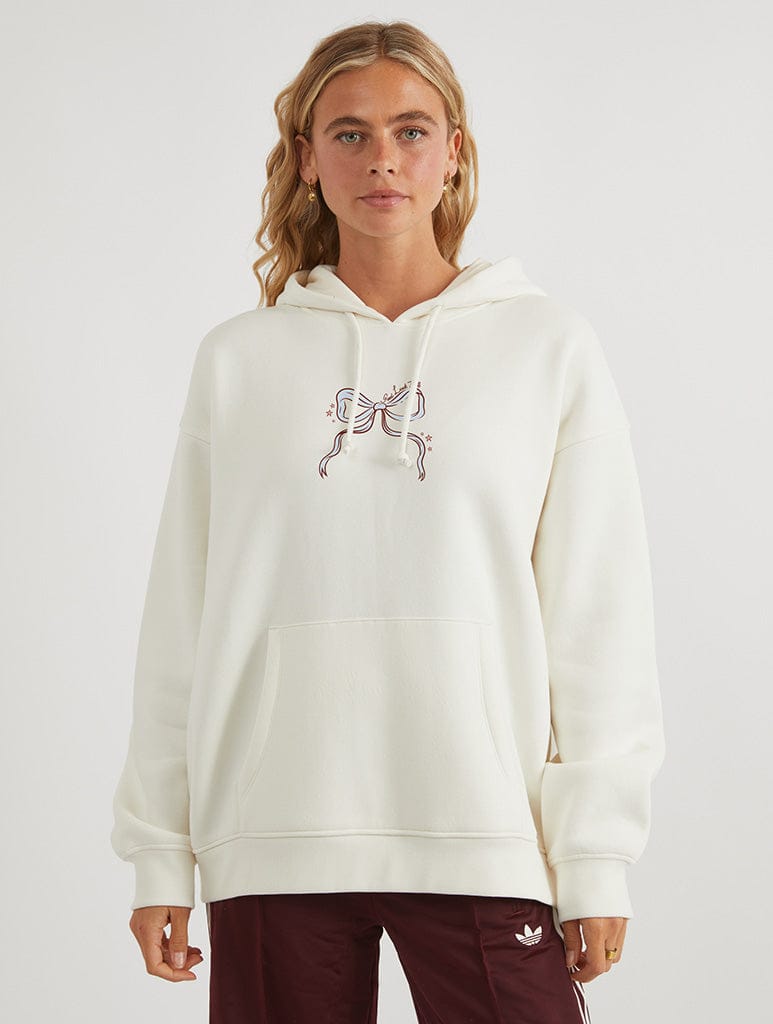 Good Luck Trolls x Skinnydip Keep It Happy Hoodie In White Hoodies & Sweatshirts Skinnydip London