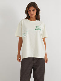 Good Things Are Growing T-Shirt In White Tops & T-Shirts Skinnydip London