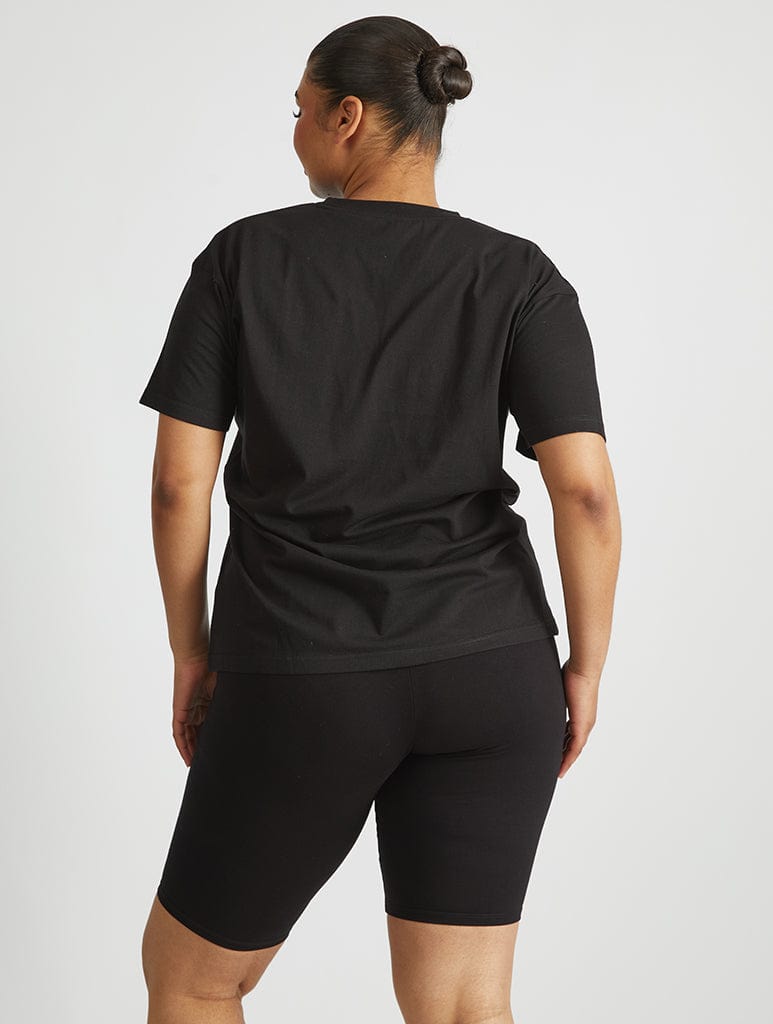 Gossip Girl x Skinnydip Skyline T-Shirt In Black Tops & T-Shirts Skinnydip London